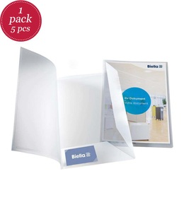 undefined, Biella - 5er-Set Präsentationsmappen Pearl #5 A4 mSt ftl, Biella Angebotsmappe 