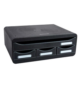 Biella, Biella Schubladenbox TOOLBOX MINI, Biella Ablagebox, MINI TOOLBOX, schwarz, 4 Schubladen, 031971402BID
