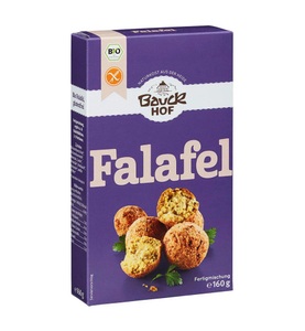 BAUCK, BAUCK Fertiggericht Bio Falafel 160 g, Bauckhof Falafel glutenfrei 160 g