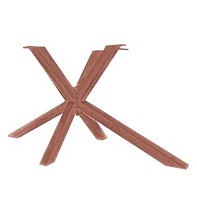 mutoni living, Tischgestell Boss-X antikbraun, Tischgestell Boss-X antikbraun