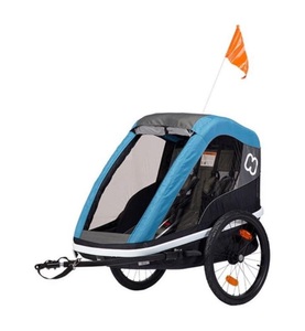 Hamax, Hamax - Veloanhänger/Kinderwagen Avenida ''Twin'' für 2 Kinder, Hamax Avenida 2-Sitzer