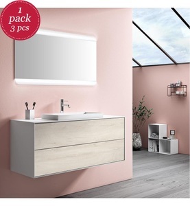 undefined, TFT - Badezimmer-Ensemble AGO - 3-teilig, 