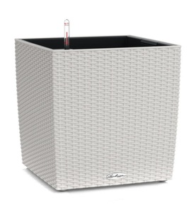 Lechuza, Lechuza - Blumenkästen mit Integriertem Bewässerungssystem Cube Cottage 30 - Lichtgrau, 