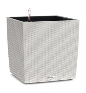 Lechuza, Lechuza - Blumenkasten mit Integriertem Bewässerungssystem Cube Cottage 40 - Lichtgrau, Lechuza CUBE Cottage 40 15387 Pflanzkasten Lichtgrau