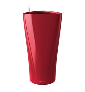 Lechuza, Lechuza - Blumenkasten mit Integriertem Bewässerungssystem Delta Premium 30 - Dunkelrot, 