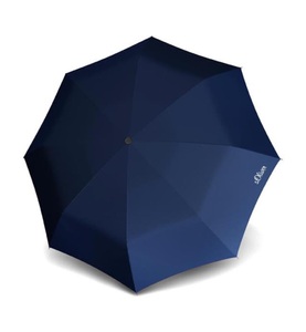 undefined, Le Monde Du Parapluie - Langer Regenschirm - Automatische Öffnung - Marineblau, S. Oliver S. OLIVER CITY AUTOMATIC-0 Einmalige Grösse
