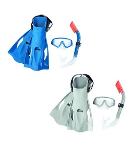 Bestway, Schnorchelset Hydro-Swim 14+, Bestway Hyrdo-Swim Meridian Schnorchelset blau