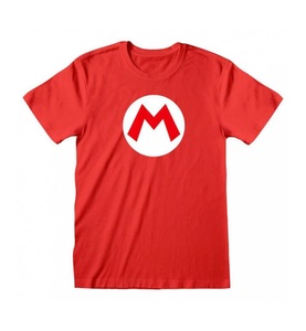 Super Mario, Super Mario Yoshi T-Shirt blau, Heroes - T-shirt Super Mario M, für Herren, Rot Bunt, Größe M