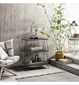 undefined, Home - Beistelltisch Kalune Design - Anthrazit, Beistelltisch »Woody Fashion Beistelltisch Lazandos«