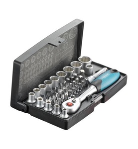 Technocraft, Technocraft Steckschlüssel-Satz, 1/4', 47-tlg., Technocraft Steckschlüssel-Set Compact Pro 1/4