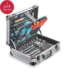 Technocraft, Technocraft - Alu - Wkzg - Koffer ''PRO CASE 5'', 139 tlg, technocraft Alu-Werkzeug-Koffer 