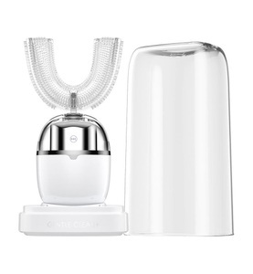 undefined, Home - Wasserdichte intelligente Zahnbürste in U-Form für Erwachsene - Weiß, 