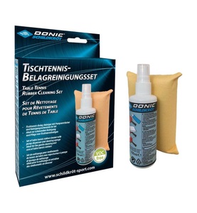 Donic-Schildkröt, Donic-Schildkröt BELAGREINIGUNGSSET Tischtennis Set, DONIC Schildkröt Tischtennis-Reinigungsset