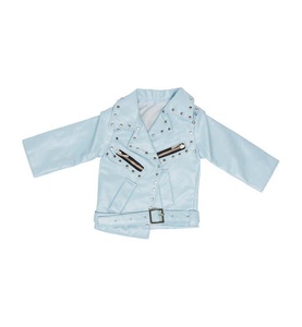 I'm A Girly, I'm a Girly I'M A GIRLY Lederjacke hellblau, 