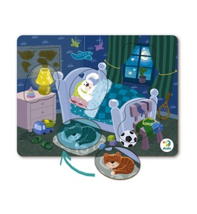 DoDo, Dodo - Sortierpuzzle Schlafzimmer, 24M+, 