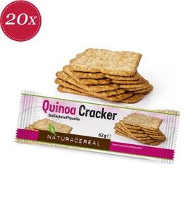 NATURACEREAL, NATURACEREAL - Quinoa Cracker - 20x 62 g, Quinoa Cracker (20x62g)