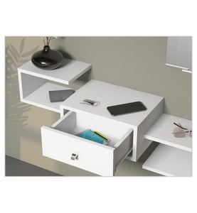 Minar, Minar - Schreibtisch Nano - Weiss, 