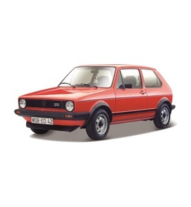Burago, Burago - Modellauto - Volkswagen Golf I GTI 1979 1:24 rot, 