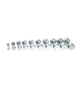 Gymstick, Gymstick - Kurzhantel Pro Chrome 2 kg - Silber, Chromehanteln