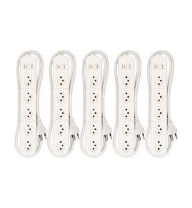 MH Basic-Line, MH Basic-Line 160813 Steckdosenleiste mit Schalter Weiß CH-Stecker 5 St., Max Hauri 160813 Steckdosenleiste mit Schalter Weiß CH-Stecker 5 St.