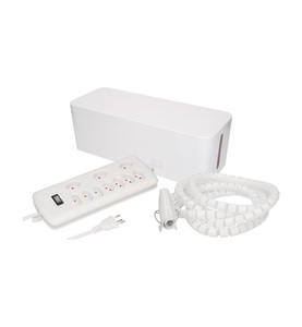 Max Hauri, Max Hauri - Kabelbox mit Steckerleiste 7x T13 Weiss, Max Hauri Kabelbox mit Steckerleiste 7x T13 Weiss