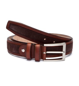 Ortiz & Reed, Gürtel Sinsarro - Leder - braun - Breite: 35 cm, 