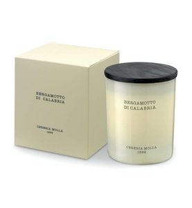Cereria molla, Cereria Molla - Premium Kerze im Glas mit Pflanzlichem Wachs 230 g Bergamotto di Calabria - 500 g, Bergamotto di Calabria 230g