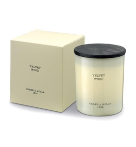 Cereria molla, Cereria Molla - Premium Kerze im Glas mit Pflanzlichem Wachs 230 gVelvet Wood - 500 g, Velvet Wood 230g