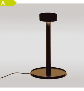 undefined, Home - Schwarze Tischlampe Opalglas, Milan Peak Lane LED-Tischleuchte, Designerstück