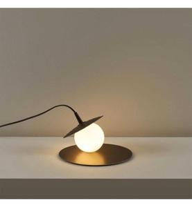 undefined, Home - Tischlampeg9 Led 1 X 4,8 W Strukturlack anthrazitgrau, Milan Symphony Tischlampe ohne Gestell anthrazit