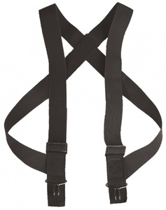 undefined, Hosenträger mit Haken, schwarz, neuwertig, Hosenträger mit Haken, schwarz, neuwertig