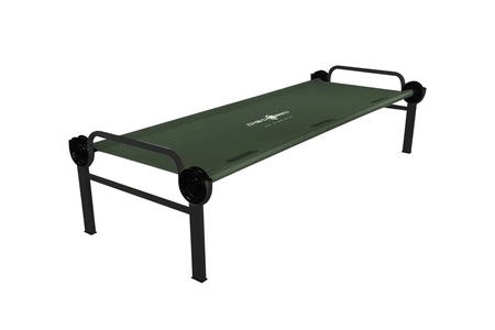 Disc-O-Bed, Disc-O-Bed - Single L mit Beinverlängerungen (olivgrün)