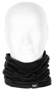 FoxOutdoor, Rundschal, "Merino Lite", schwarz