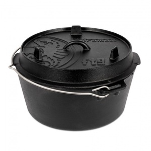 Petromax, Petromax Feuertopf ohne Füße/ft 9 2020 Kochtöpfe, Petromax - Feuertopf / Dutch Oven ft9 ohne Füsse (7,5 Liter)