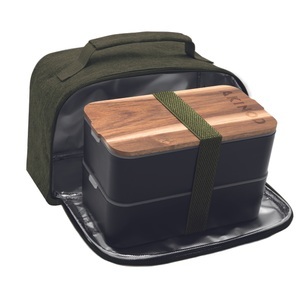 Akinod, AKINOD - Lunch Box 11H58, Schwarz / Grün meliert, AKINOD - Lunch Box 11H58, Schwarz / Grün meliert