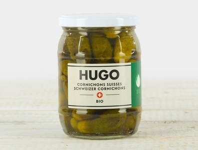 Hugo Reitzel, Schweizer Bio Cornichons, 300g, 