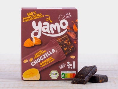 yamo, Bio Kinderriegel Choczilla, 3x30g, 