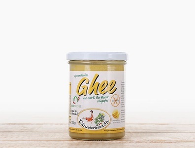 Chrüterhäx, Bio geklärte Butter Ghee, 350g, Bio geklärte Butter Ghee, 350g