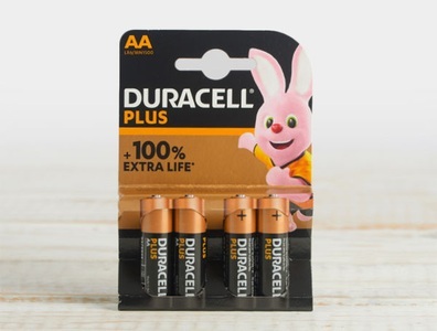 DURACELL Batterien Plus, AA, 1.5V, 4 Stück