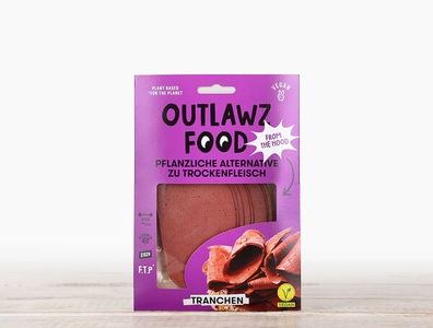 OUTLAWZ FOOD, Outlawz Food vegane Alternative zu Trockenfleisch, 60g, Outlawz Food vegane Alternative zu Trockenfleisch, 60g