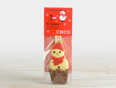 Chocolate Company Specials, Choc Spoon Mr. Snowman's, 55g, Choc Spoon Mr. Snowman's, 55g