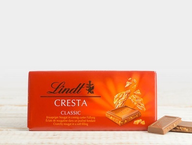 Lindt & Sprüngli, Lindt Cresta Tafelschokolade Milch, 100g, Lindt Cresta Tafelschokolade Milch, 100g
