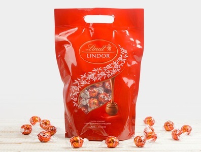 Lindt & Sprüngli, Lindt Lindor Kugeln Milch, 1kg, Lindt Lindor Kugeln Milch, 1kg