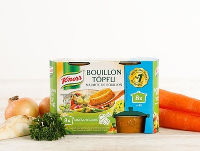 Knorr, Knorr Bouillon Töpfli Gemüse, 8 Stück, 224g, 