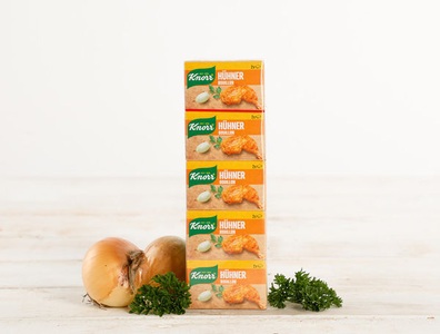 Knorr, Knorr Hühner Bouillon, 5 x 2 Würfel, 113g, Knorr Hühner Bouillon, 5 x 2 Würfel, 113g