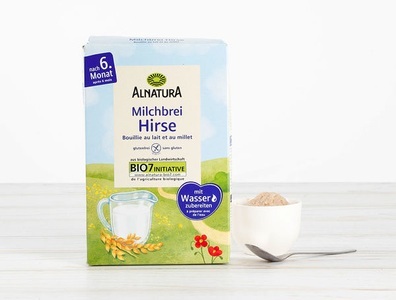 Alnatura, Bio Hirse Milchbrei, 250g, 