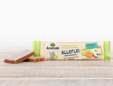 Alnatura, Bio Fruchtallerlei Früchteriegel, 23g, Bio Fruchtallerlei Früchteriegel, 23g