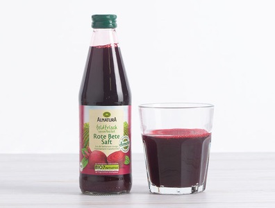 Alnatura, Bio Rote Bete Saft feldfrisch, 330ml, 