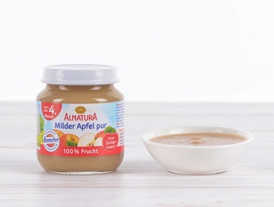 Alnatura, Bio Milder Apfel pur, 125g, 