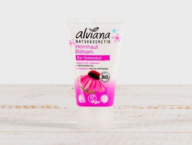 Alviana Naturkosmetik, Hornhaut Balsam mit Bio-Sonnenhut, 50ml, 